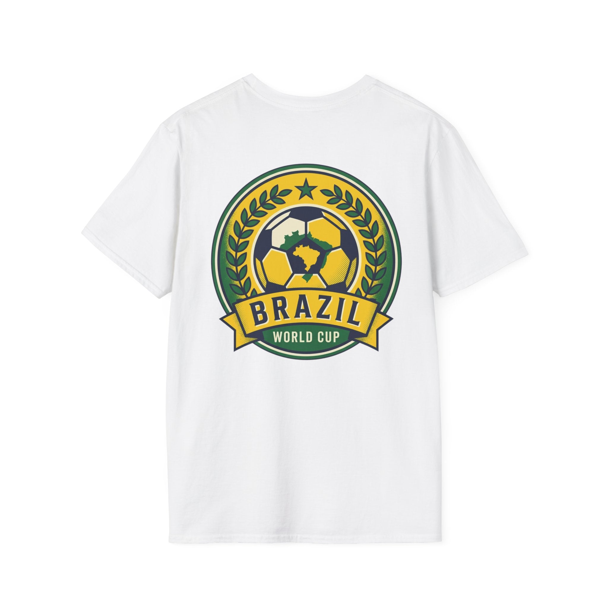Brazil Soccer Crest T-Shirt — World Cup Football Fan Tee