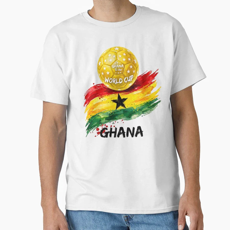 Ghana To Fifa World Cup 2026 T-Shirt - Custom Art Print Unisex